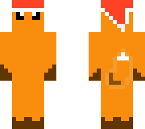 orange fox (christmas)