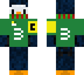 penguin with soccer jersey (#3)