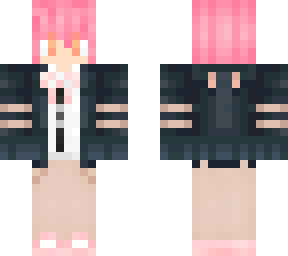 pink hair boy
