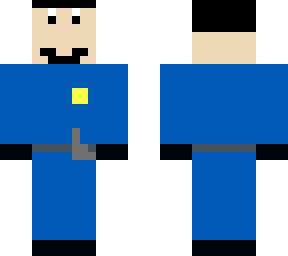 ploilce officer without hat