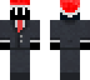 pog skin with a suit and tie
