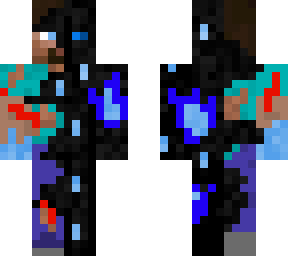 possessed steve-blue enderman