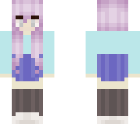 purple hair