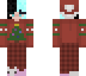 recolour of this skin https://www.minecraftskins.com/skin/16070678/christmas-out