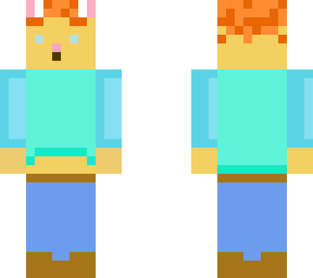 red and white rabit