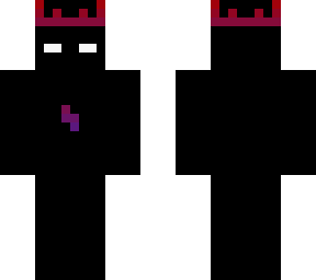 red crown black