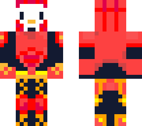 red iron penguin