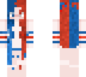 red n blue