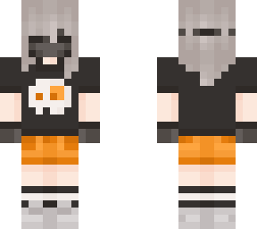 sid (my skin) with mask and gloves
