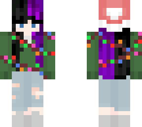 split dye christmas edit