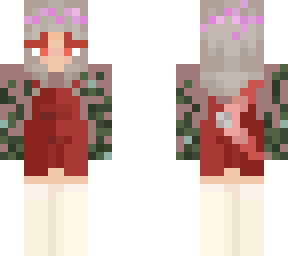 tropical fish girl skin