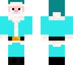 turquoise mode santa claus
