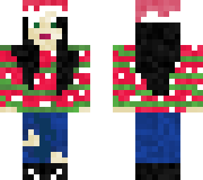 ugly christmas sweater girl