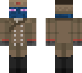 winter enderman blue  fixed eyes