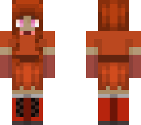wrapped in red