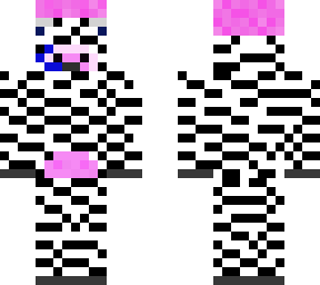 a striped cow new year skin