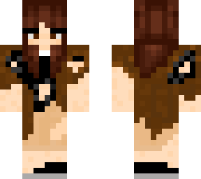 anja skin with long hair (brown ripped clothes)