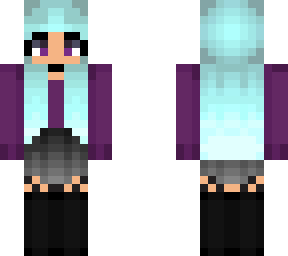 blue & purple
