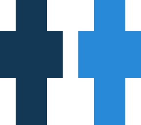 blue