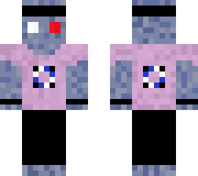 blue man with clothes i guess
