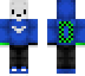 blue skin gamer