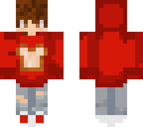 bread boy with red hoodie!