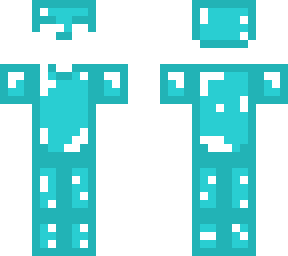 cartoon diamond armor