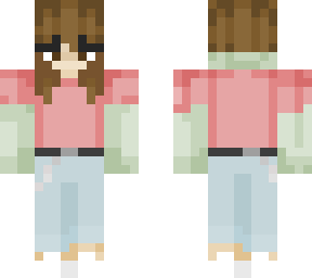 christmas girl skin