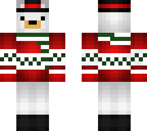 christmas polar bear