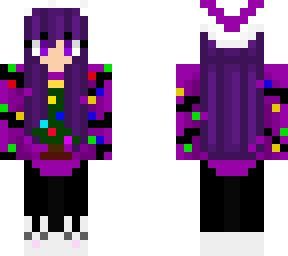 christmas skin wit bunny slippers (check desc)