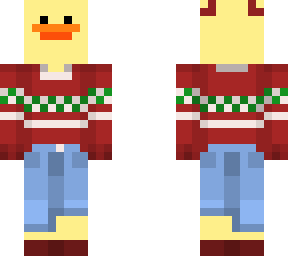 christmas sweater duck