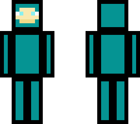 cyan crewmate no mask