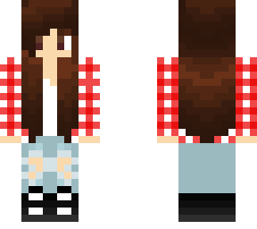 dark brown hair girl