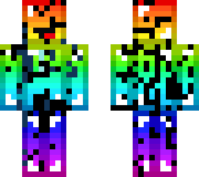 dark rainbow man