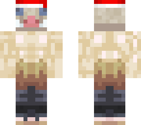 edit of krispee skin- inosuke but with christmas hat