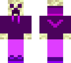 end creeper if you need  a purple skin
