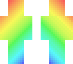 first good rainbow skin