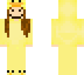 funny duck suit girl