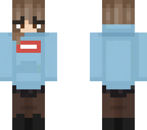 girl in georgenotfound hoodie