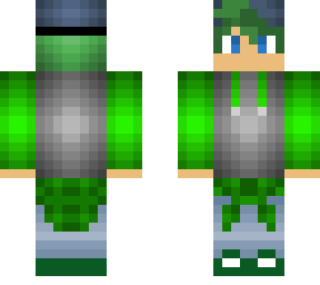 green haired boy edited