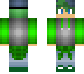 green haired boy edited