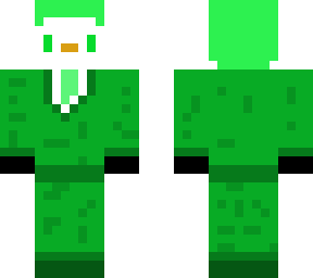 green penguin