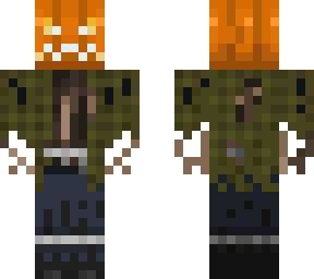 halloween jack o lantern skin