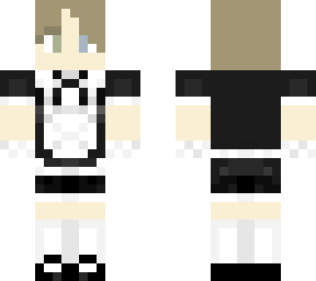 male in maid costume