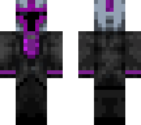 mandalorian in a suit (purple) with removable helmet and suit and underwear :d