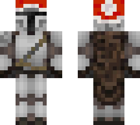 mandalorian with santa hat