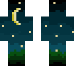 moonlit hillside