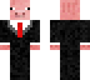 pig business man
