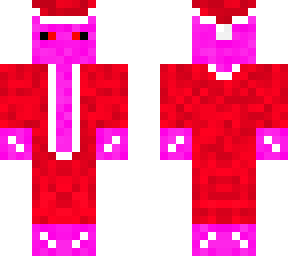 pink santa