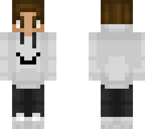 purpled but white with a smile on hoodie v2!